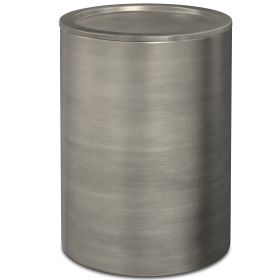 Corbin - Metal Side Table - Antique Silver