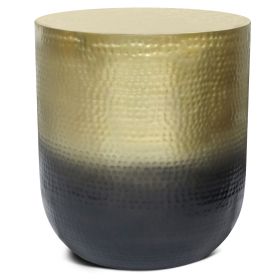Nova - Metal Side Table - Gold Ombre