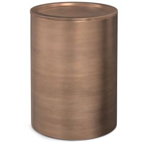 Corbin - Metal Side Table - Antique Copper