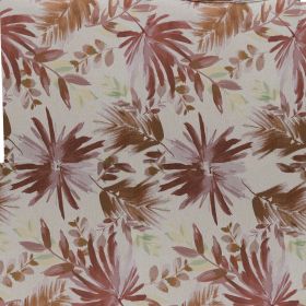 Wallace & Bay Verma Red Floral Accent Chair