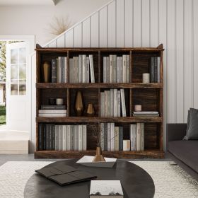 10-shelf Bookcase (Color: as Pic)